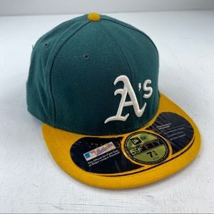 Oakland A's Hat New Era 59Fifty Fitted On Field